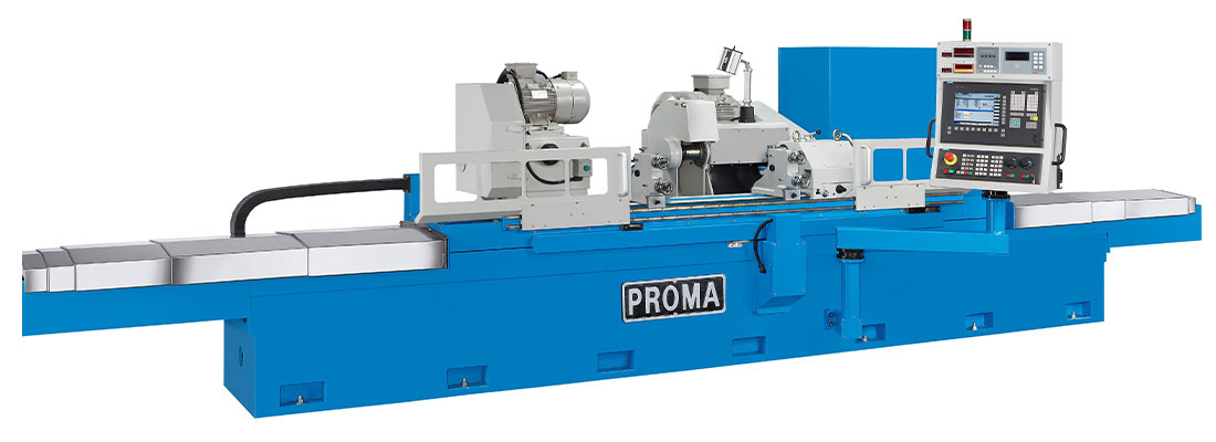 S-TYPE CNC外圓軋輥磨床側視圖